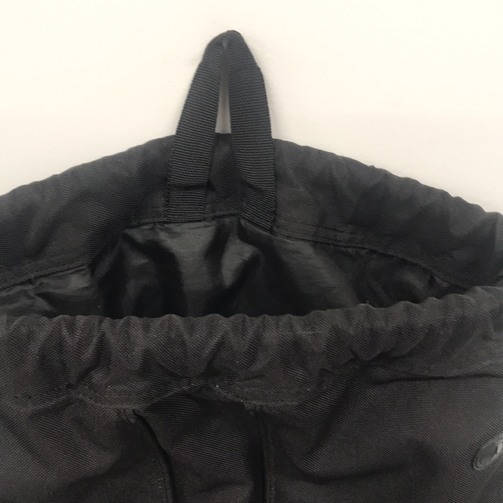 2009 Michael Jordan Drawstring Backpack Black Wit… - image 4